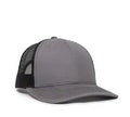 Outdoor Cap OC771V – Pro‑Round Structured Mesh‑Back Cap with Slight Pre‑Curved Visor