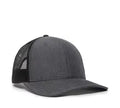Outdoor Cap OC771V – Pro‑Round Structured Mesh‑Back Cap with Slight Pre‑Curved Visor