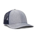 Outdoor Cap OC771V – Pro‑Round Structured Mesh‑Back Cap with Slight Pre‑Curved Visor