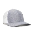 Outdoor Cap OC771V – Pro‑Round Structured Mesh‑Back Cap with Slight Pre‑Curved Visor