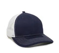 Outdoor Cap OC771V – Pro‑Round Structured Mesh‑Back Cap with Slight Pre‑Curved Visor