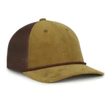Outdoor Cap OCCORDM – Pro‑Round Structured Mesh‑Back Cap with Corduroy Front Panels