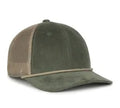 Outdoor Cap OCCORDM – Pro‑Round Structured Mesh‑Back Cap with Corduroy Front Panels
