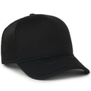 Outdoor Cap Foam 5-Panel Trucker Hat – High Profile Foam Front & Mesh Back with Cord Accent