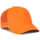 Outdoor Cap Foam 5-Panel Trucker Hat – High Profile Foam Front & Mesh Back with Cord Accent