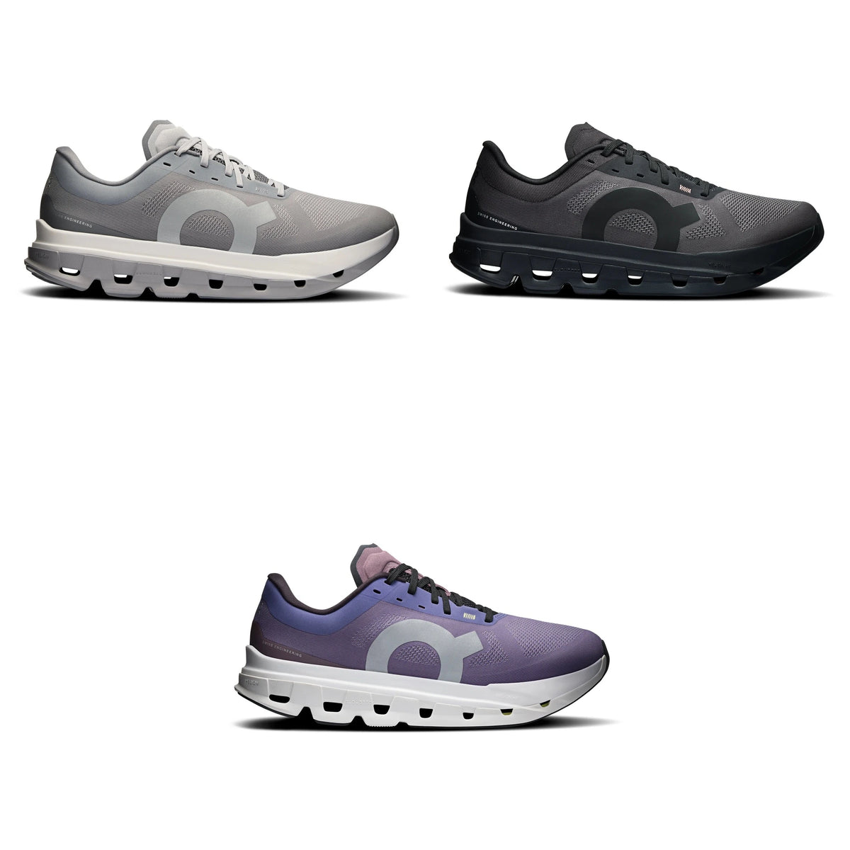 On Cloudflow 5 Men's Running Shoes - Lightweight CloudTec Performance Sneakers - all colourways