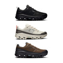 On Cloudrock Low Waterproof Men's Hiking Shoes - all colors: Black/Black, Ivory/Ivory, Earth/Black
