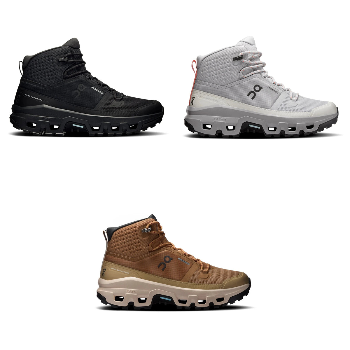 On Cloudrock Mid Waterproof Women's Hiking Boots | Waterproof Trail Boots - all colourways