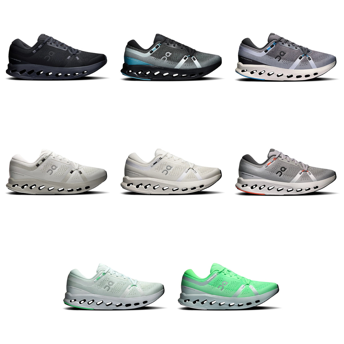 On Cloudsurfer 2 Men's Road Running Shoes - all colourways