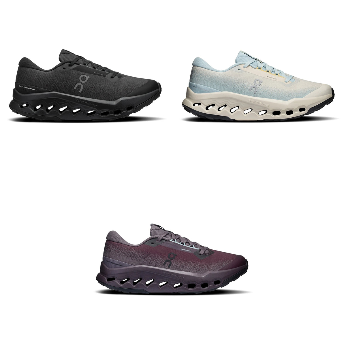 On Cloudsurfer Trail 2 Waterproof Women's Trail Running Shoes - all colourways