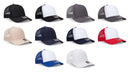 OTTO CAP® 1120-1 - Seamless 6 Panel Mid Profile Mesh Back Trucker Hat