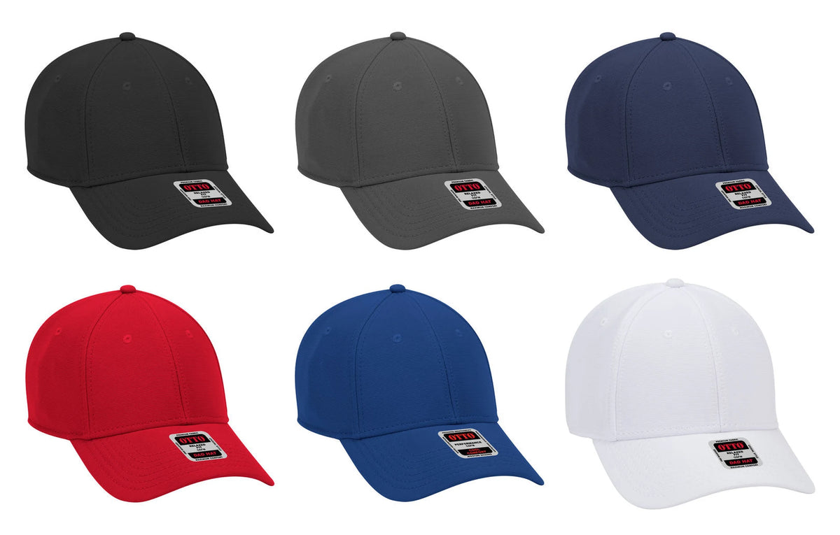 OTTO CAP® 19-1051 - 6 Panel Low Profile Baseball Cap