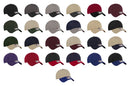 OTTO CAP® 19-251 - 6 Panel Low Profile Baseball Cap