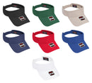 OTTO CAP® 60-263 Sun Visor – Adjustable Cotton Twill Visor OSFM
