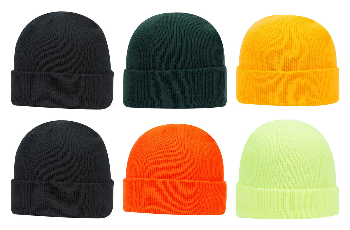 OTTO CAP® 82-404 - 12" Classic Knit Beanie w/ Cuff