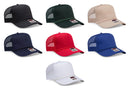 OTTO CAP® 39-071 - 5 Panel Mid Profile Mesh Back Trucker Hat 39-071