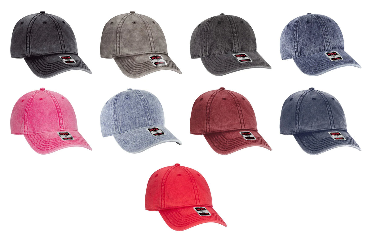 OTTO CAP® 18-1248 - 6 Panel Low Profile Dad Hat 18-1248