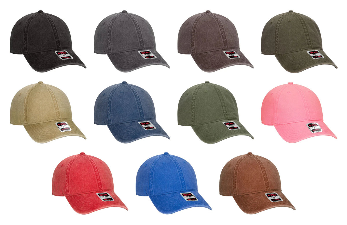 OTTO CAP® 18-711 - 6 Panel Low Profile Dad Hat