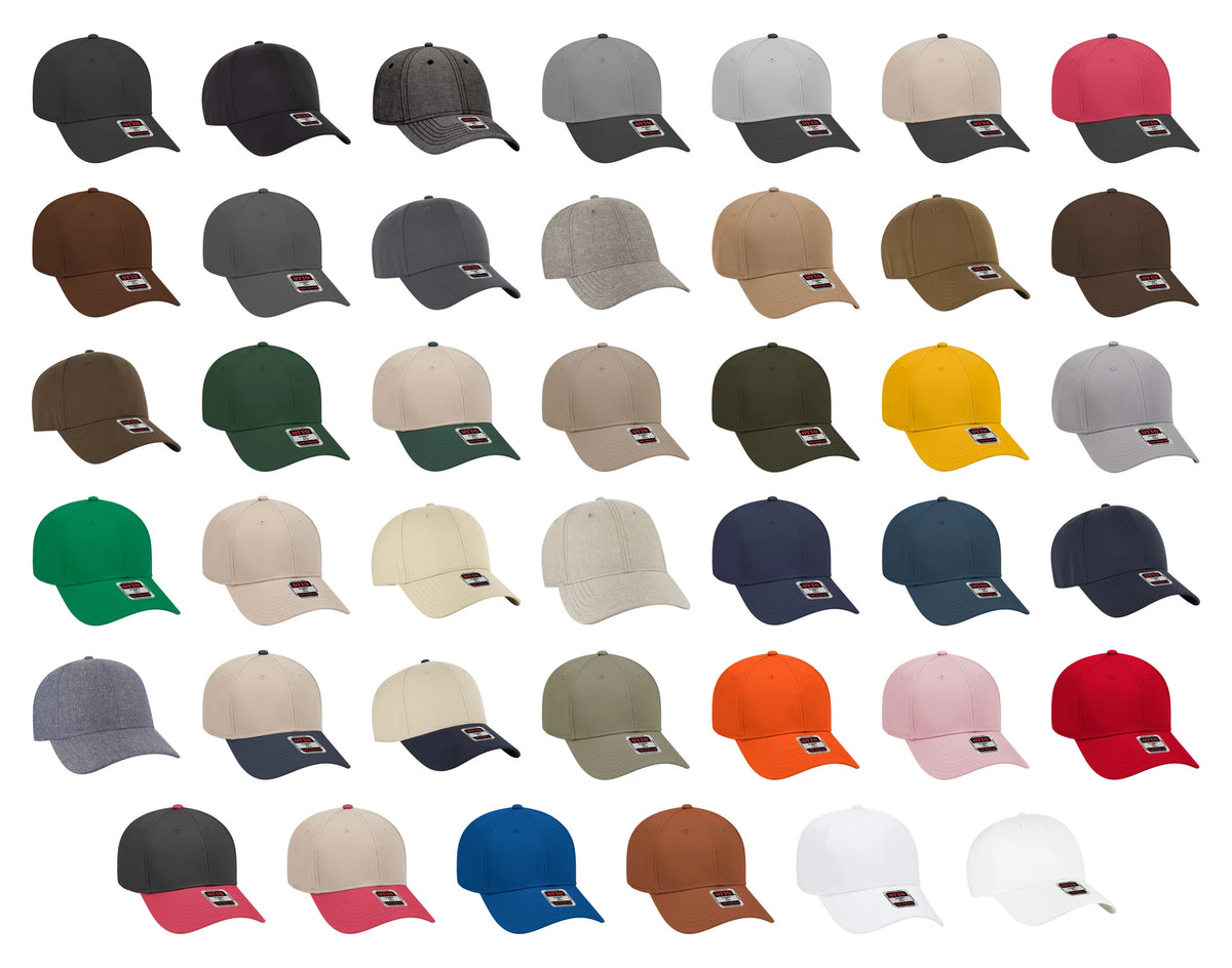 OTTO CAP® 19-768 -  6 Panel Low Profile Baseball Cap