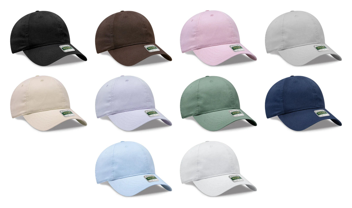 OTTO CAP® 124 - COMFY FIT® Club Collection 6 Panel Low Profile Dad Cap