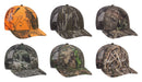 OTTO CAP® 171-1292  -  Mossy Oak Camouflage Superior Polyester Twill 6 Panel Low Profile Mesh Back Trucker Hat