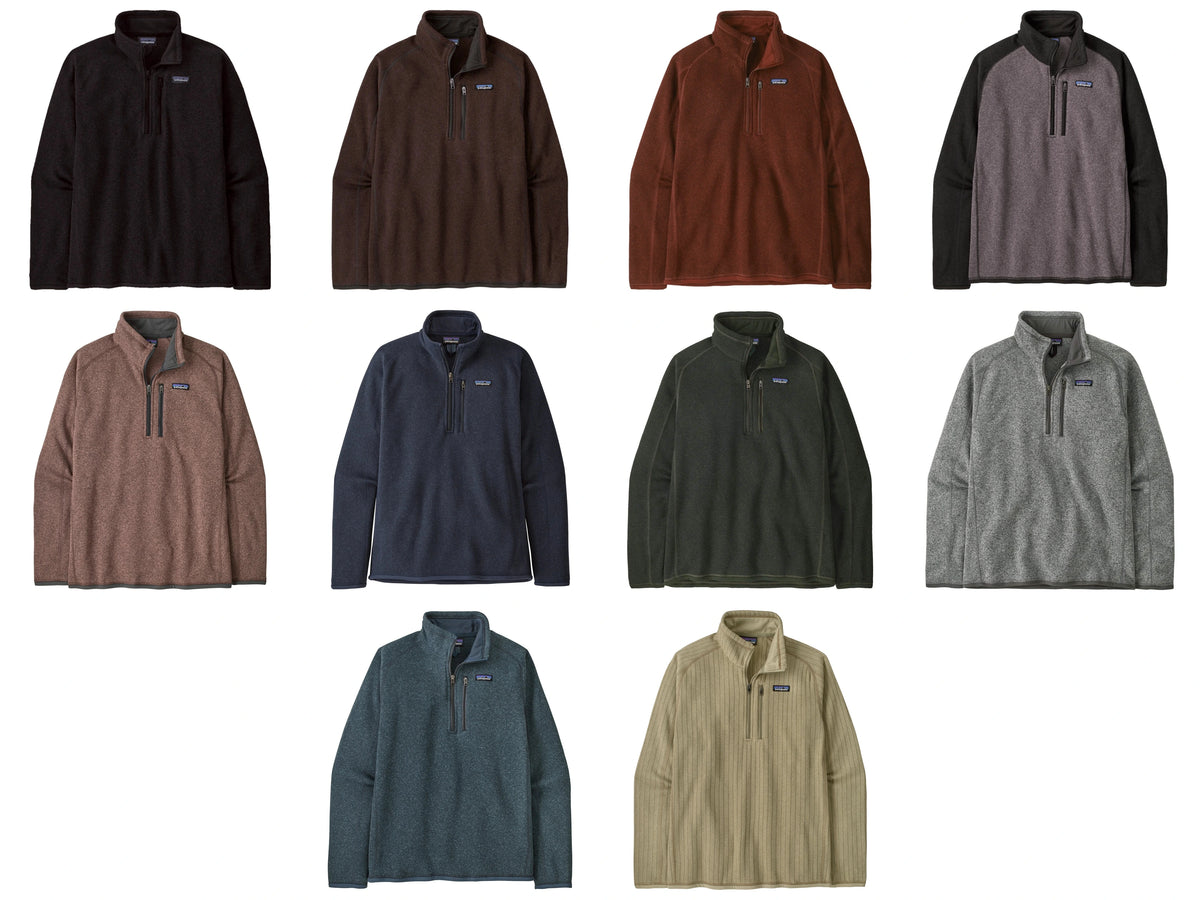 Patagonia Better Sweater 1/4 Zip - Men's - all colourways