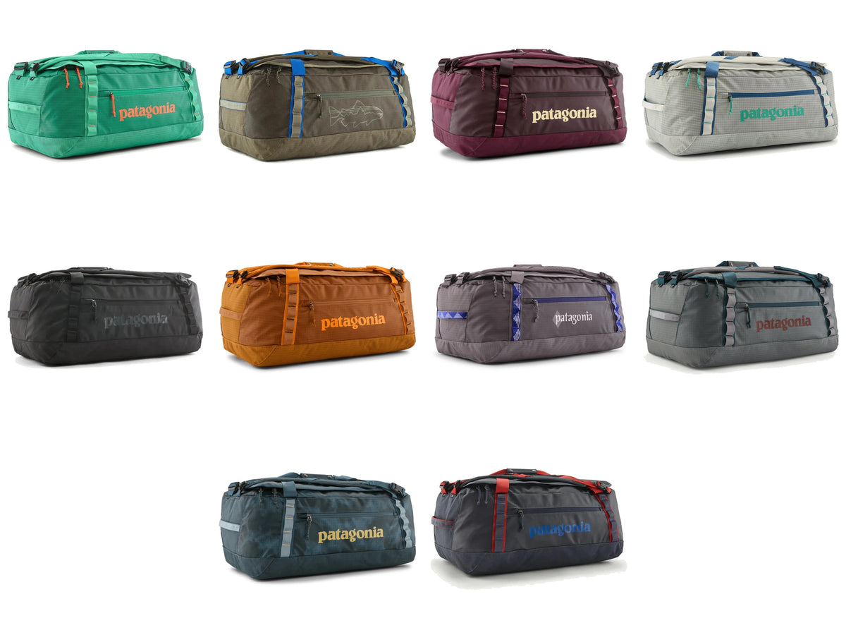 Patagonia Black Hole 55L Durable Water-Resistant Duffel Bag - all colourways