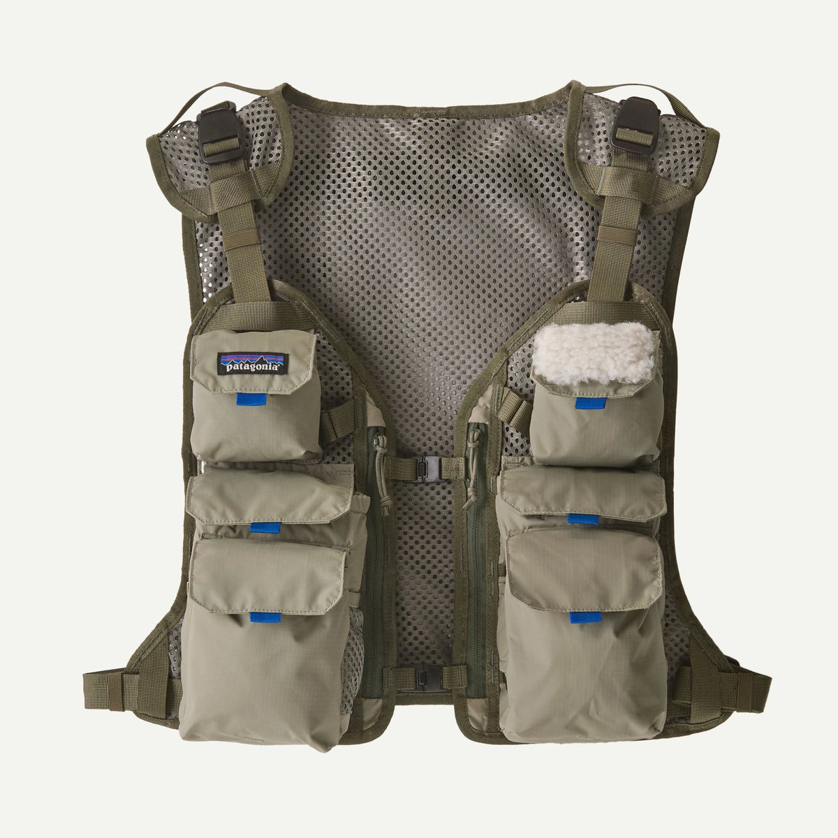 Patagonia Stealth Convertible Fishing Vest - River Rock Green