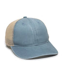 Outdoor Cap PNY100M Ladies’ Ponytail Mesh Back Hat – Structured Cotton Twill Front, Pre-Curved Visor & Adjustable Closure