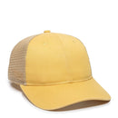 Outdoor Cap PNY100M Ladies’ Ponytail Mesh Back Hat – Structured Cotton Twill Front, Pre-Curved Visor & Adjustable Closure