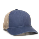 Outdoor Cap PNY100M Ladies’ Ponytail Mesh Back Hat – Structured Cotton Twill Front, Pre-Curved Visor & Adjustable Closure