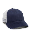 Outdoor Cap PNY100M Ladies’ Ponytail Mesh Back Hat – Structured Cotton Twill Front, Pre-Curved Visor & Adjustable Closure