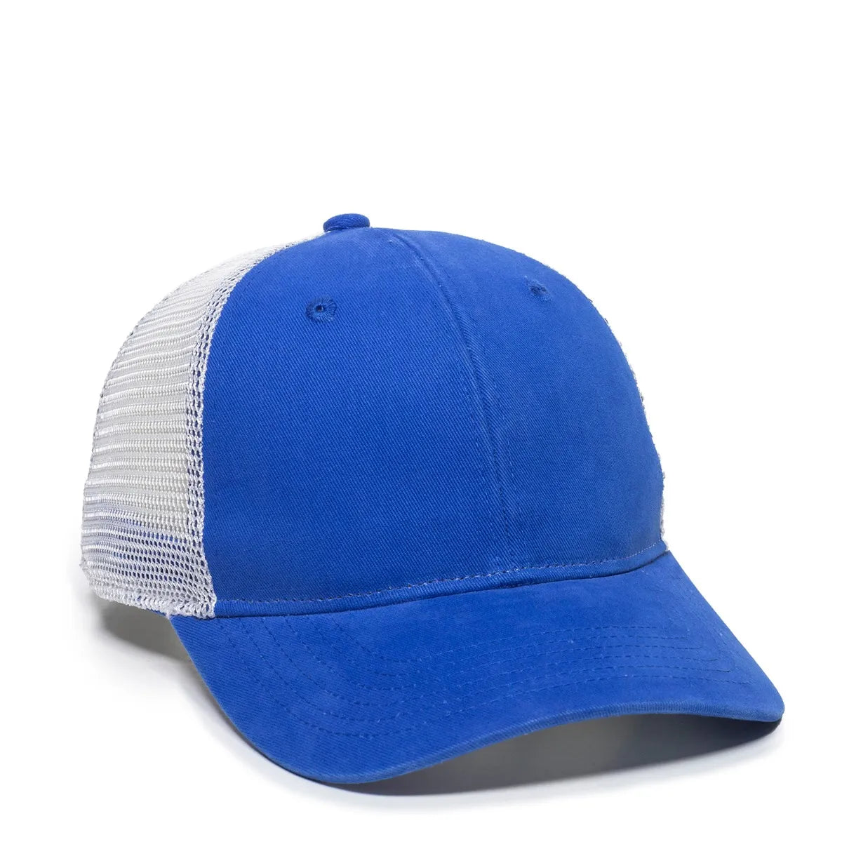 Outdoor Cap PNY100M Ladies’ Ponytail Mesh Back Hat – Structured Cotton Twill Front, Pre-Curved Visor & Adjustable Closure