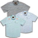 Howler Bros Crosscut Deluxe Men's Short Sleeve Shirt – Premium Comfort, Breathable Fabric, and Stylish Design for Everyday Wear