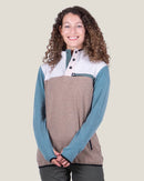 Belong Powell Fleece Pullover – Women’s Elastic Waist Cozy Pullover