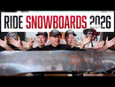 Ride Warpig Snowboard 2026 – All-Mountain Freestyle Weapon with Slim Wall Tech & Tapered Bi-Radial Sidecut