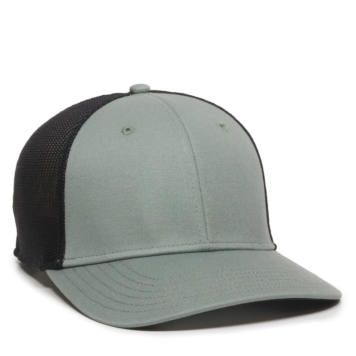 Outdoor Cap RGR360M ProFlex Premium Twill Mesh Back Cap – Structured Pro Round Crown Adjustable Snapback
