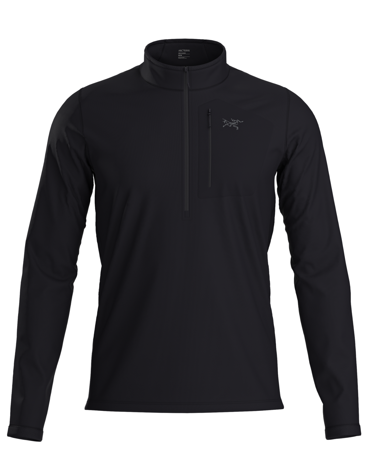 Arc'teryx Rho SV Zip Neck Men's - BLACK