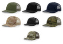 Richardson 112T Tactical Snapback Trucker Hat - all 7 colors