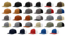 Richardson 312 Solid Twill Trucker Hat – Structured 6-Panel Mesh-Back Snapback Cap