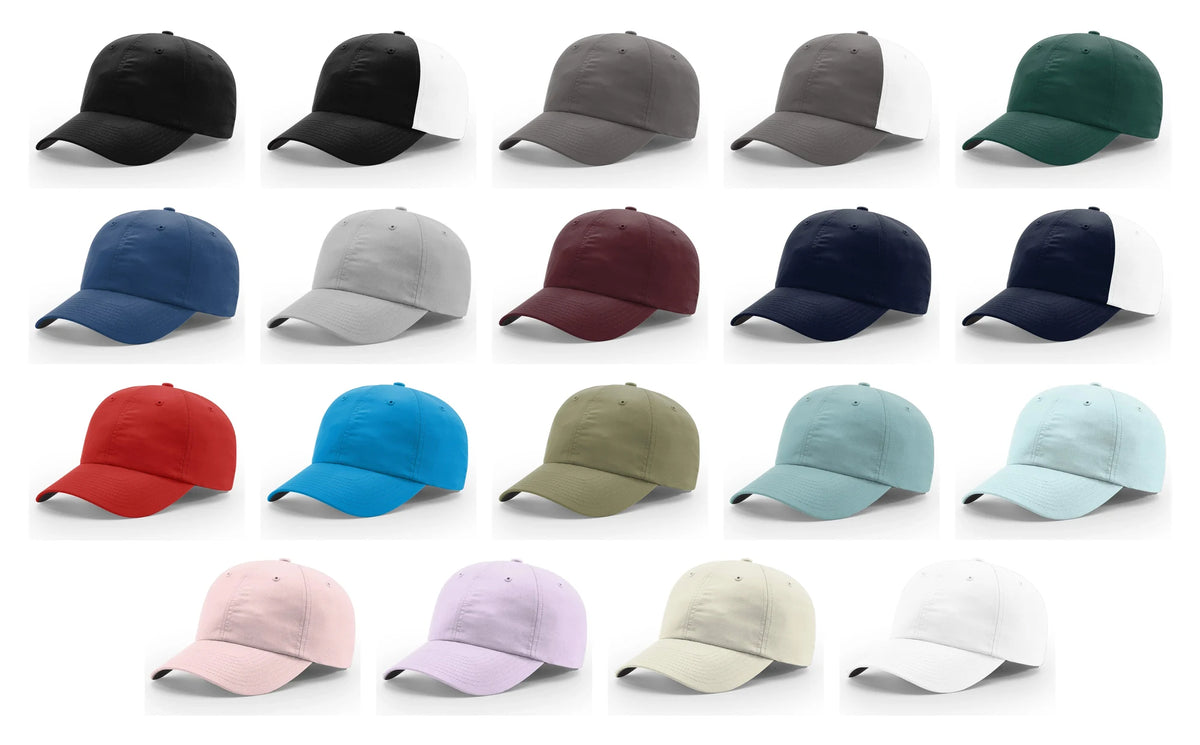 Richardson 220 Relaxed Performance Lite Hat – Unstructured UPF Moisture-Wicking Cap