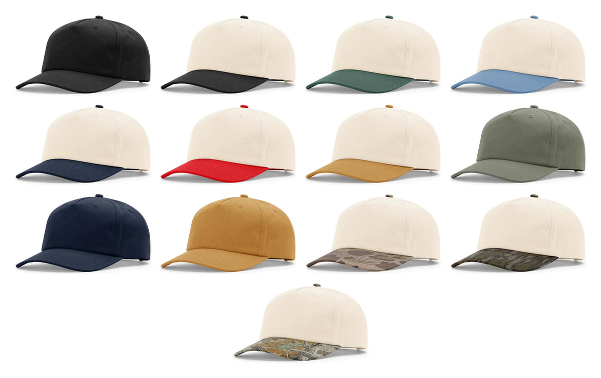 Richardson 356 5-Panel Gramps - all colorways