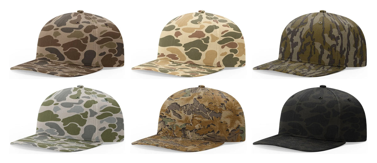Richardson 312P Printed Casual Twill Cap - all colorways