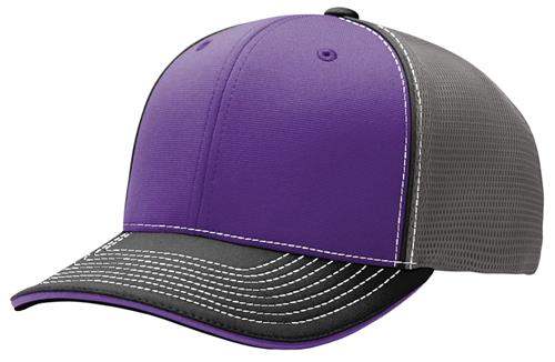Richardson 172 Pulse Sportmesh R-Flex Trucker Hat – Performance Mesh-Back Stretch-Fit Cap