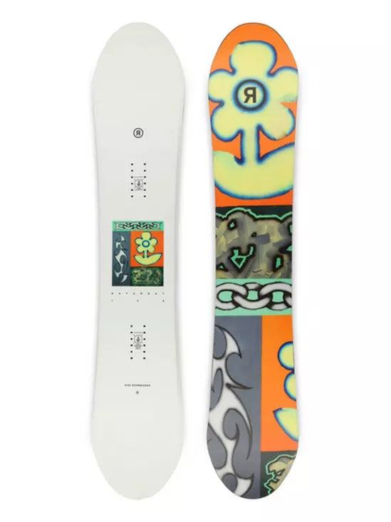 Ride Saturday Snowboard - Women's 2025 | All-terrain freestyle snowboard that offers a smooth ride.