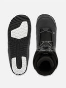 Ride Rook Snowboard Boots – Men’s 2026 | Flex, H4 BOA Fit System, Intuition Plush Liner, +Slime Midsole – Black