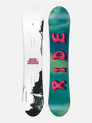 Ride Saturday Snowboard 2026 – Women’s All-Mountain Twin Board with Standard Camber, Slimewalls, Carbon Array 3, and Quadratic Sidecut
