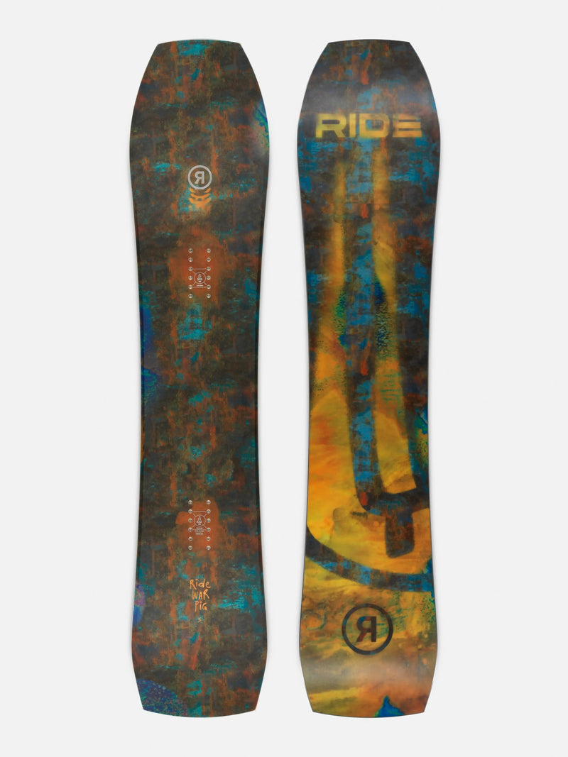 Ride Warpig Snowboard 2026 – All-Mountain Freestyle Weapon with Slim Wall Tech & Tapered Bi-Radial Sidecut