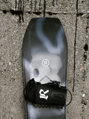 Ride Warpig Snowboard 2027 volume-shifted shape overhead view