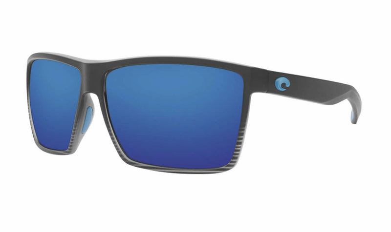 Costa Del Mar Men's Rincon II Sunglasses – 580G Blue Mirror Polarized Lenses, Rectangle Frame